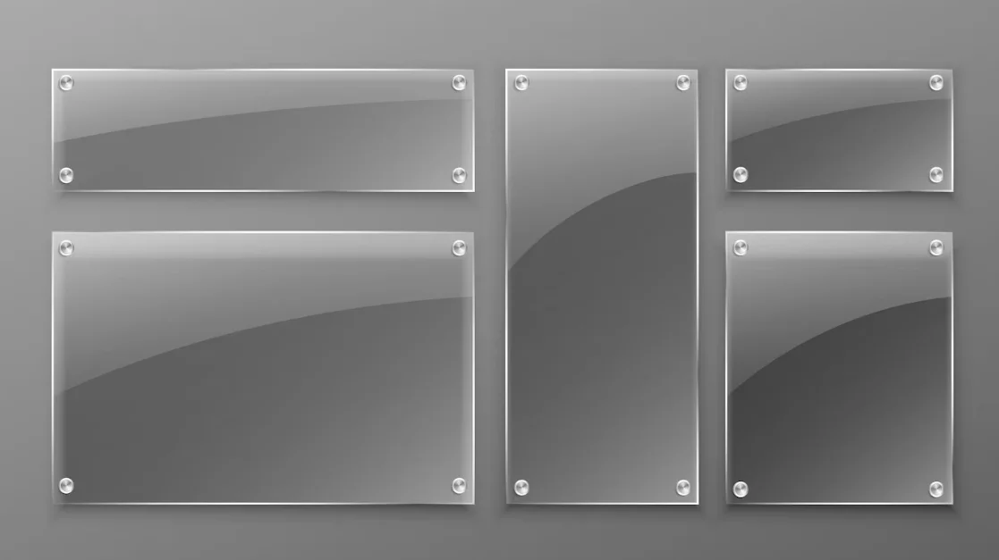Distintos tipos de carteles de planchas de metacrilato de Rotulex